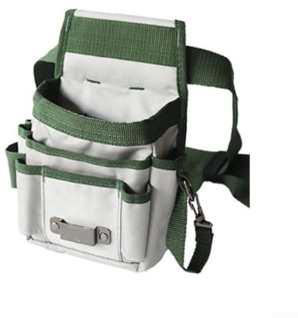 UTTASU Elektriker-Werkzeugtasche, Techniker-Werkzeugtasche, 600D-Oxford-Stoff, hohe Höhe, Wartung, mit Reißverschluss, verstellbare bis zu 125 cm, leicht, 0,33 kg (D)