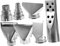 ERINGOGO 7Pcs Hot Air Soldering Nozzles Tips for Soldering Station Compatible with Various Hot Air Tools and Easy to Replace Accessories