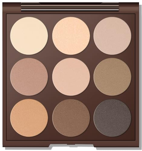 MYSTER ROSEY Matte Eyeshadow Palette, Neutral Nude Eye Shadow Palettes