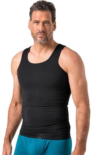 JP 1880 Herren Unterhemd schwarz 4XL