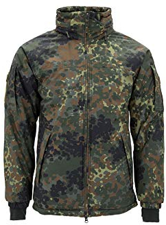 Carinthia HIG Jacke Spezial Kräfte 5-Farb Flecktarn Bundeswehr KSK Winterjacke winddicht, wasserabweisend, ultra-leicht, XL