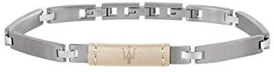MASERATI Herren-Statement-Armbänder Edelstahl JM218AMD03