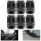 Bloques decorativos de parachoques de motocicleta de 3 pares Bloque protector de parachoques de motor Protector de protección de bloque decorativo Conjunto ajustado para R1200GS R1150GS 22 mm 25 mm 28