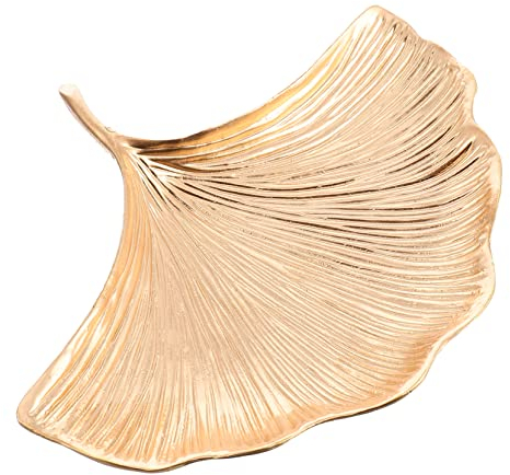 Cabilock 1 Pc Boîte De Rangement De Bijoux Plateau De Gâteau Alimentaire Plat De Bibelot D'alliage Collier Porte-bracelet Anneau Bracelet Plaque Bol à Bijoux Serviette Cuivre Accessoires