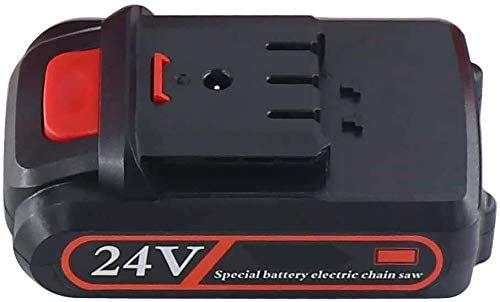 NOALED Batteria per Motosega 2 Pezzi 24 V, per Mini Motosega elettrica Portatile da 4 Pollici, Batteria Sostitutiva agli ioni di Litio