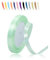 Hellgrün 10mm Satinband 23 Meter, Polyesterband, verschönern Sie Ihre Bastelarbeiten und Feiern, ideal für Geschenkverpackungen, Dekorationen, Hochzeitsautoband, Bänder zum Basteln