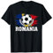 Rumänien Flagge Trikot Unterstützer Rumänische Sportmannschaft T-Shirt
