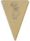 Azeeda 5 x 140mm 'Weise Eule' Wimpelkette/Girlande (BN00078511)