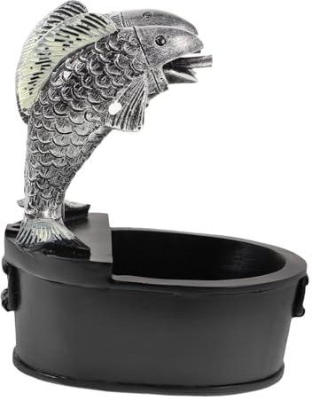 Milisten Dekorativer Brunnen Mit Wasserzirkulation Im Pisces-Stil Für Den Außenbereich Garten Terrasse Innenhof