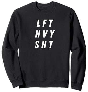Lift Heavy Pump Cover Mens Oversized Gym Workout Design Sweatshirt