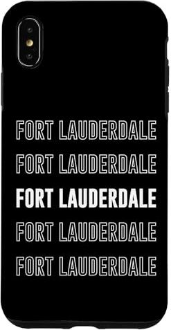 Hülle für iPhone XS Max Fort Lauderdale