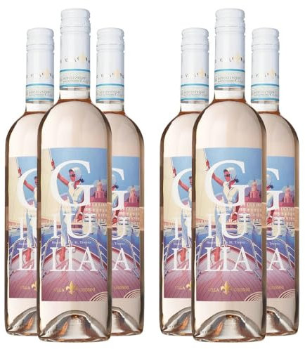 Villa Geissini | 6x Roséwein Giulia - Hommage à St. Tropez | Rosé Wein von Roberto Geissini