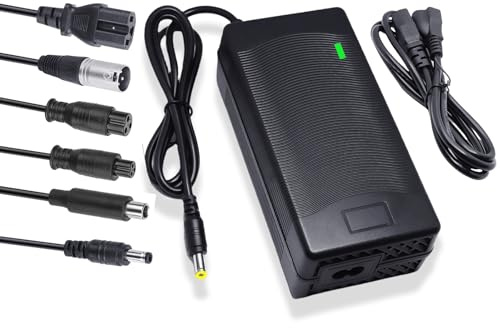 Abatinvo 54.6V 3A ebike Fast Charger (6 Plugs) Universal for 48V Lithium Battery 13S Electric Bike & Scooter Charger HeyBike Ranger Pedego Rad Power Aventon VIVI (48V Only) etc. 54.6 Volt 3 Amp