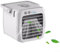 Mini ventilador del refrigerador de aire del USB del coche, humidificación eficiente y enfriamiento para diversos ajustes