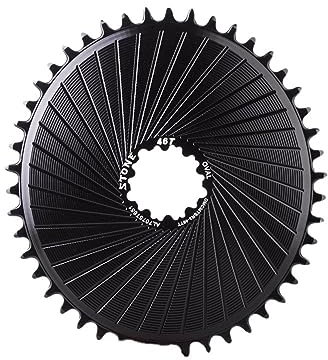 LKfjnhePF Platos para Bicicletas Plato Oval Gravel Road Bike 11 22 Plato de Montaje Directo Rueda Dentada 9 10 11s Plato Ancho Estrecho(Oval 44T)