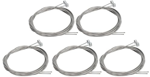 RASTKY 10PCS Stainless Steel Bike Brake Cable Mountain Bikes - 1.8m Length, 1.5mm Diameter, Brake Wire