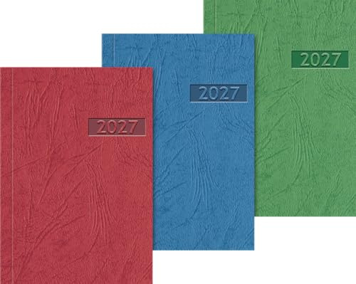 BRUNNEN Taschenkalender Mod. 712 2027 | A7, Karton, sortiert