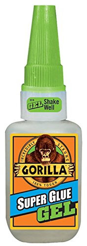 Gorilla 4044400 15g Superglue Gel - Clear (2-Pack)