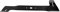 Mountfield 182004359/0 84 cm Original Mountfield/Castel Garden/Alpina und Stiga Rutscher Rechte Hand Hi Lift Rasenmäher geflügelten Klinge – Grau