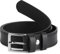 Ladeheid Kinder Gürtel Ledergürtel Mode Accessoire für Kinder Jungen Gürtel mit Schnalle 2,5 cm Breit K1D5 (Schwarz-2, 65 cm (Gesamtlänge 84 cm))