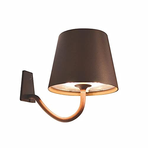 Zafferano Lampes à Porter Poldina Wandlampe Corten
