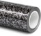 Folindo® 3D Forged Carbon Autofolie Silber Glanz (21,84€/m²) | 5 x 1,52 m | Selbstklebende Luftkanal Folie zur Auto Folierung | Blasenfrei