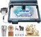 LONGER B1 130W Laser Incisore, potenza laser 20W, supporto aria migliorato, vel. 36000mm/min, CNC Laser Cutter per legno, metallo, vetro, acrilico.