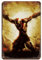 Kratos God Of War Filmposter Blechschild Vintage Metall Pub Club Cafe Bar Home Wandkunst Dekoration Poster Retro 20 x 30 cm
