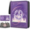 TCGUARD Sammelalbum für Lorcana-Karten, Premium Sammelkarten Album mit 900 Fächern, Kompatibel mit Lorcana Karten, Card Binder für TCG-Aufbewahrungs und Präsentationssammlung(Violett 9)