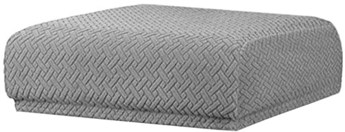 Miecoae Hockerbezug Stretch Barhocker Bezüge Rechteckige Waschbar Schminktisch Hocker Bezüge Thekenhocker Bezüge Abdeckung Hockerabdeckung(B7)