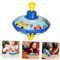 PHENOFICE 1stk Kreisel Aus Blech Rc Blechspielzeug Korb Neuheit Bulk-Spielzeug Lernspielzeug Lernspiel Für Kinder Musikalisches Spielzeug Musik-top-Spielzeug Zappeln Eisenblech Blue