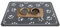 Dog Bowl Mat 30x50cm, Diatomaceous Earth & Rubber, Non-Slip, Absorbent, Pet-Friendly, Gray