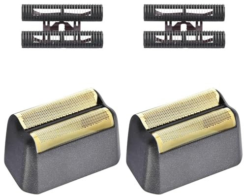 têtes de rasoir de rechange compatibles avec Wahl Foil Shaver (Black/2)