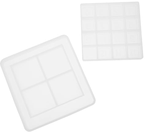 HEMOTON Kit de Moule Silicone pour Puzzle Coulissant 3D, Moule Soi-même en Silicone Blanc, pour Loisirs Créatifs et DIY, Créativité pour Garçon et Filles et Adultes