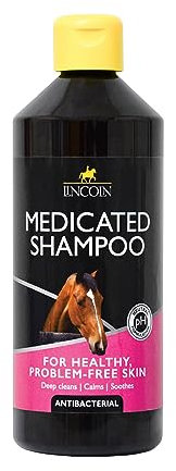 Lincoln Medicated Shampoo - 500ml - Horse Equestrian Shampoo & Conditioner