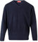VELILLA 104, Jersey Punto Fino con Cuello En Pico, Color Azul Marino, Talla XL
