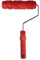 Sharplace Farbroller, 7 '' Geprägte Malerrolle Strukturwalze Malerwalze Gemusterter Farbroller, Empaistische Maserung Muster Roller mit Griff Farbwalze Lackierwalze für Home DIY Wanddekoration, # 7