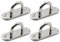 Decken Wandhalterung Haken Heavy Duty Anker 1/4 6mm 304 Edelstahl ideal für Yoga Schaukeln Hängematten/Boat Rigging/Marine Deck Hardware/Suspension Training Straps