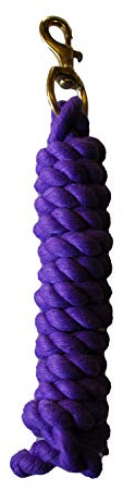 Rhinegold Unifarbenes Seil, Violett, 2 m