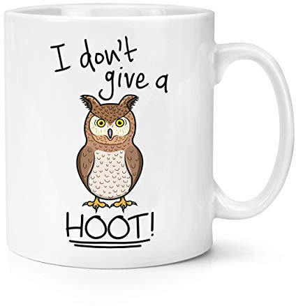Owl I Don't Give A Hoot 10oz Mug Cup