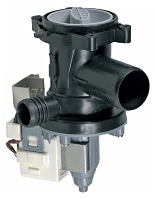 DL-pro Ablaufpumpe für Whirlpool Bauknecht 481010584942 HANYU Pumpe Entleerungspumpe mit Pumpenkopf und Sieb für Waschmaschine