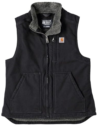 Carhartt Bekleidung Sherpa Weste grau
