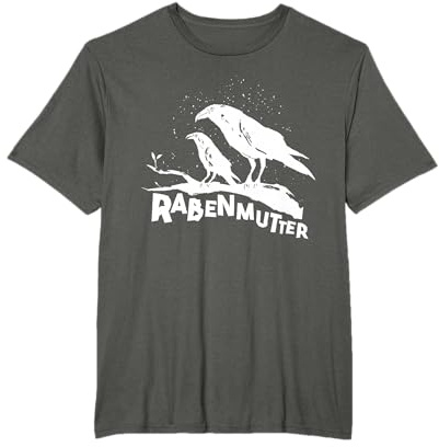 Rabenmutter Lustiger Spruch Mutter Mama Geschenk T-Shirt