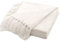 RECYCO Wohn und Kuscheldecke Chenille 152x203, XL Weihnachten Decke Sofadecke Couchdecke Wohndecke Flauschig Weich für Sofa Couch Stuhl, Weiß