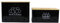 Xbopetda Potato Onion Storage Box, Food Container Sets, Storage Canisters for Vegeatables, Set of 2 Jars Pots Containers, Potato & Onion Bin with Aerating Tin Storage Holes & Wooden Lid-Black