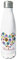 GRAZDesign Trinkflasche Edelstahl personalisiert Name, auslaufsicher Einschulung Geschenk, Thermosflasche Sportflasche Kinder/Erwachsene 500ml Blumenherz