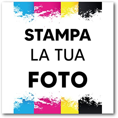 LABORATORIO 102 Tableau personnalisé avec photo - Photo sur panneau Forex personnalisé Idée cadeau - Qualité d'impression maximale - Tableau moderne Prêt à accrocher (20x20 cm)