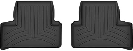 Weathertech Passgenaue Auto Fußmatten Kompatibel mit BMW i4 M50 2021-23 | Schwarz|2. Reihe