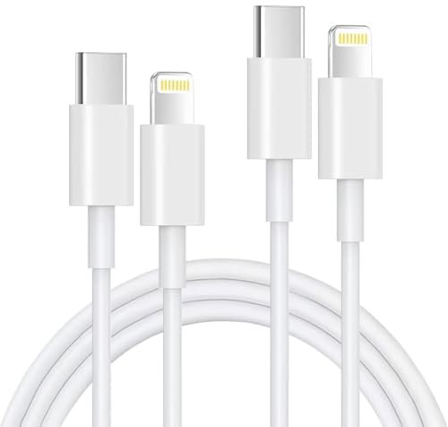 Nebite USB C to Lightning Cable 2Pack 3FT+6FT [MFi Certified] Fast USB C i Phone Charger Cable Lightning to Type C Cable for iPhone 14 Pro Max 13 Pro Max 12 11 X XS XR 8 Plus