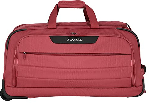 TRAVELITE SKAII Trolley travelbag, red/lightred, Unisex-Erwachsene Gepäck- Kleidersack, RED/LIGHTRED, Talla única - 92601